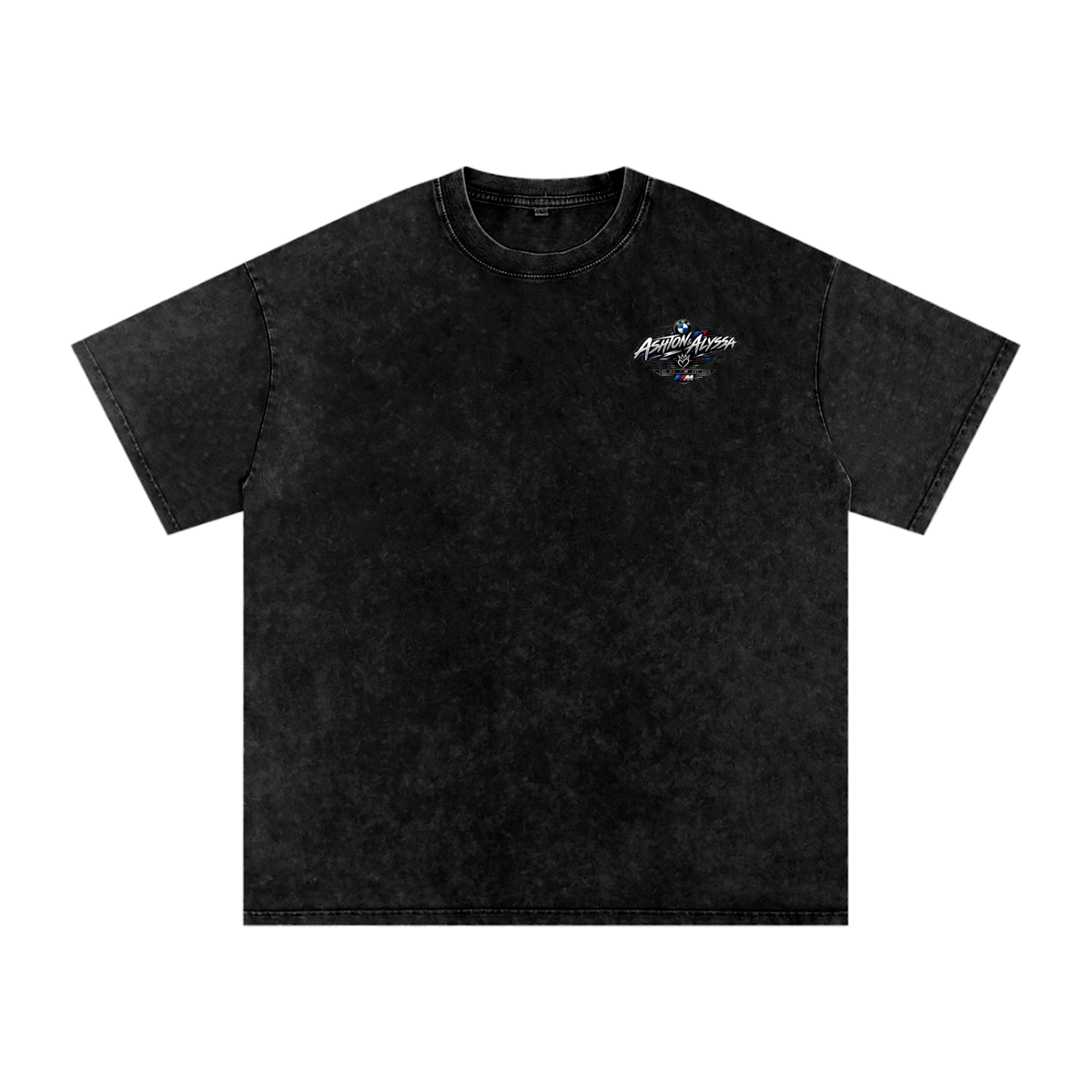 Snow Washed Oversized  BMW F82 Cotton T-Shirt